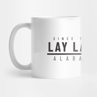 Lay Lake USA - dark text Mug